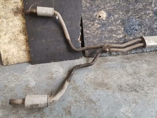 Глушитель, ориг. номер LR003900, Land Rover Range Rover Sport 2005-2009