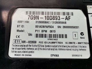 Блок управления телефоном, ориг. номер 7G9N10D893AF, 31260858AC, Jaguar XF 2007-2011