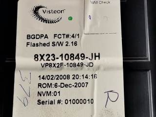 Щиток приборов (приборная панель), ориг. номер VP8X2F10849JD, 8X2F10849JD, Jaguar XF 2007-2011