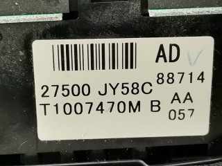 Блок управления печки/климат-контроля, ориг. номер 27500JY85C, Renault Koleos 2008-2011