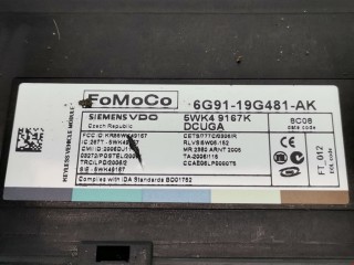Блок управления бесключевым доступом, ориг. номер 5WK49167K, 6G9119G481AK, Jaguar XF 2007-2011