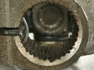 Рулевой карданчик, ориг. номер 4526047042, Toyota Prius 2005-2011