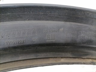 Молдинг крыла переднего левого, ориг. номер 90597591, 090597591, Opel Zafira 1999-2003
