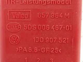 Сопротивление печки, ориг. номер 1J0907521, 657364M, Seat Leon 1999-2005