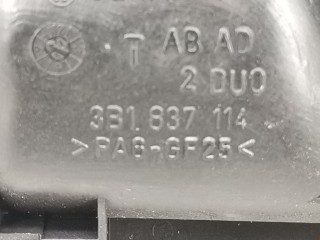 Ручка внутренняя передняя правая, ориг. номер 3B1837114, 3B1837114T, Volkswagen Passat 2000-2005