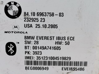 Блок управления телефоном, ориг. номер 84106963758, 84109236496, BMW X3 E83 2003-2006