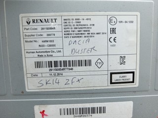 Магнитола, ориг. номер 281150954R, HARN1003, Renault Duster 2010-2015