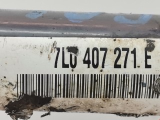 Полуось передняя левая (приводной вал, ШРУС), ориг. номер 7L0407271E, 7L0407271F, Volkswagen Touareg 2002-2007