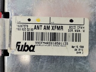 Усилитель антенны, ориг. номер A1638200289, 16267079, Mercedes ML W163 1997-2001