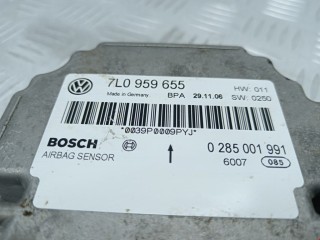 Блок AirBag, ориг. номер 7L0959655, 0285001991, Volkswagen Touareg 2002-2007