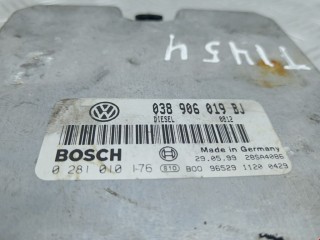 Блок управления двигателем, ориг. номер 038906019BJ, 0281010176, Volkswagen Passat 1996-2001