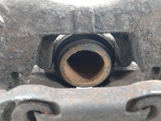 Суппорт передний левый, ориг. номер 7L6615123F, Volkswagen Touareg 2002-2007