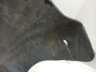 Защита арок передняя левая (подкрылок), ориг. номер 6Q0809957A, Volkswagen Polo 2001-2005