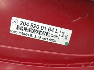 Фонарь задний левый, ориг. номер A2048200164, 753001, Mercedes C W204 2007-2011