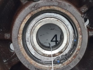 Диск тормозной задний, ориг. номер 8660001810, Renault Scenic 2006-2009