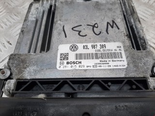 Блок управления двигателем, ориг. номер 03L907309, 0281015029, Volkswagen Passat CC 2008-2012