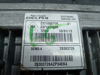 Блок управления двигателем, ориг. номер 237100875R, 28303726, Nissan Note 2008-2013