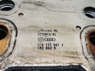 Теплообменник масляного фильтра, ориг. номер 059117021J, 3276813AI, Audi Q7 2005-2009