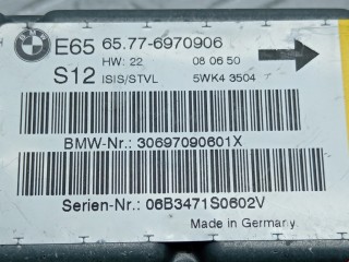 Датчик AirBag, ориг. номер 65776970906, 5WK43504, BMW 7 E65/E66 2005-2008