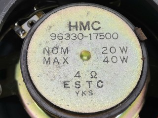 Динамик, ориг. номер 9633017500, Hyundai Matrix 2001-2005