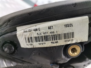 Зеркало наружное правое, ориг. номер 5JC857508C, Skoda Rapid 2012-2017