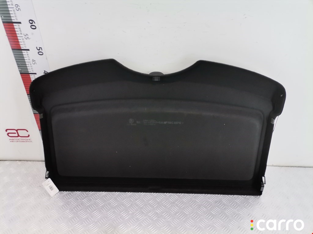 Шторка багажника Skoda Rapid 2012-2017, хетчбэк 5 дв., левый руль, 5JA867769C, фото 2