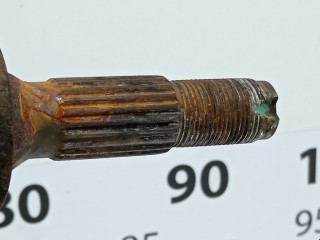 Полуось передняя правая (приводной вал, ШРУС), ориг. номер 9659317980, 3273PZ, Peugeot 207 2006-2009