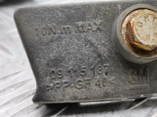 Полка аккумулятора, ориг. номер 09114140, 0086022, Opel Corsa 2003-2006