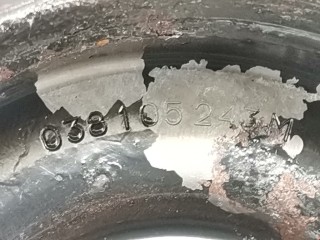 Шкив коленвала, ориг. номер 038105243M, Skoda Rapid 2012-2017