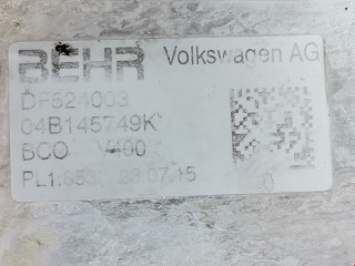 Интеркулер, ориг. номер 04B145749K, Skoda Rapid 2012-2017