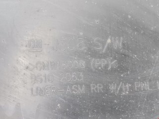 Защита арок задняя левая (подкрылок), ориг. номер 95102063, Chevrolet Cruze 2012-2016