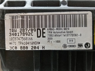 Подушка безопасности пассажира, ориг. номер 3C0880204H, 34017892A, Volkswagen Passat 2005-2010