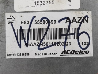Блок управления двигателем, ориг. номер 12679199, 55580499, Opel Corsa 2006-2011
