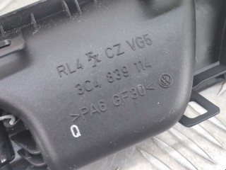 Ручка внутренняя задняя правая, ориг. номер 3C4839114, Volkswagen Passat 2005-2010