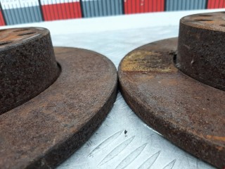 Диск тормозной задний, ориг. номер 1K0615601AJ, Volkswagen Touran 2003-2006