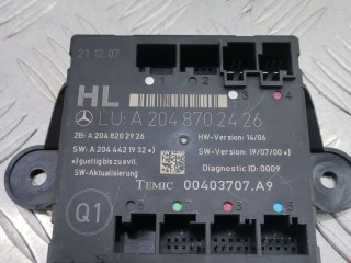 Блок комфорта, ориг. номер A2048702426, 00403707A9, Mercedes C W204 2007-2011