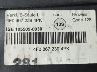Обшивка стойки, ориг. номер 4F0867239, Audi A6 2004-2008