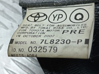 Ремень безопасности передний левый, ориг. номер 7L8230P, 7322047060, Toyota Prius 2005-2011