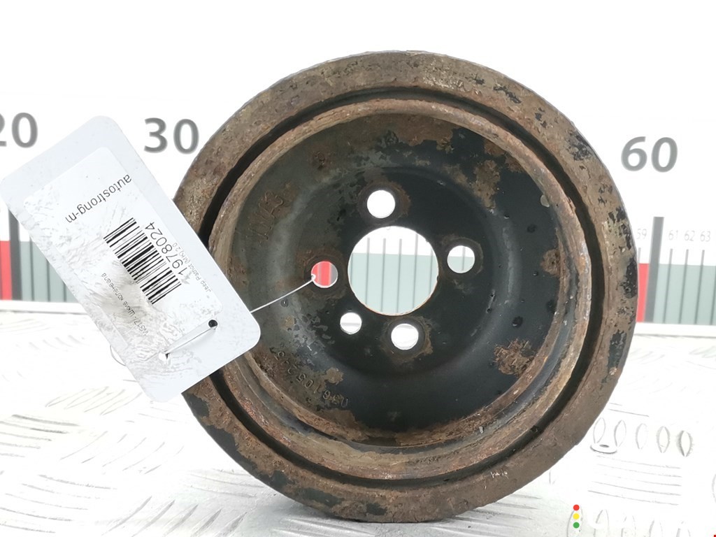 03G105243, 68001304AA Шкив коленвала Jeep Patriot 2008г. - фото №1
