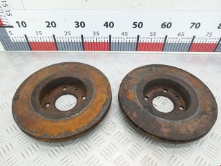 Диск тормозной передний, ориг. номер 40206AX603, Nissan Micra 2000-2003