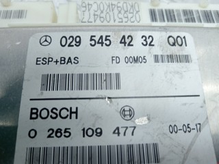 Блок управления ESP, ориг. номер 0265109477, A0295454232, Mercedes A W168 1997-2001
