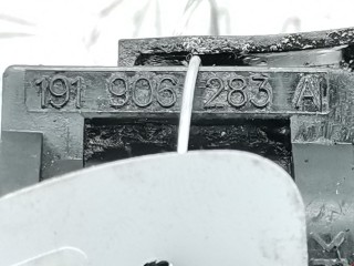 Клапан воздушный, ориг. номер 191906283A, 1514130, Volkswagen Bora 1998-2005