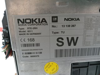 Блок управления телефоном, ориг. номер 13138267, Opel Vectra 2002-2005