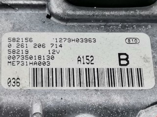 Блок управления двигателем, ориг. номер 0261206714, 735018130, Alfa Romeo 147 2004-2010