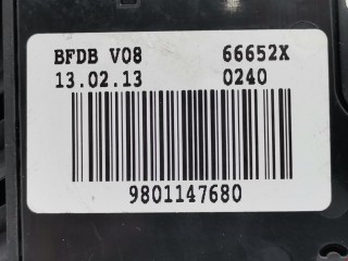 Блок предохранителей, ориг. номер 66652X, 9801147680, Peugeot 207 2009-2013
