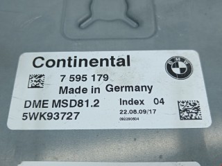 Блок управления двигателем, ориг. номер 5WK93727, 12147599881, BMW 5 E60/E61 2007-2010