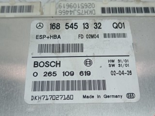 Блок управления ESP, ориг. номер A1685451332, 0265109619, Mercedes A W168 2001-2004