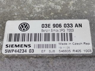 Блок управления двигателем, ориг. номер 03E906033AN, 5WP44234, Skoda Fabia 2004-2007
