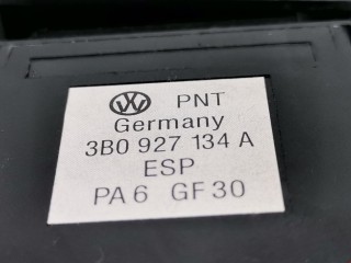 Кнопка антипробуксовочной системы (ABS/ESP), ориг. номер 3B0927134A, Volkswagen Passat 2000-2005