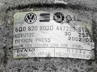 Компрессор кондиционера, ориг. номер 6Q0820803DX, 4471706178, Volkswagen Polo 2001-2005